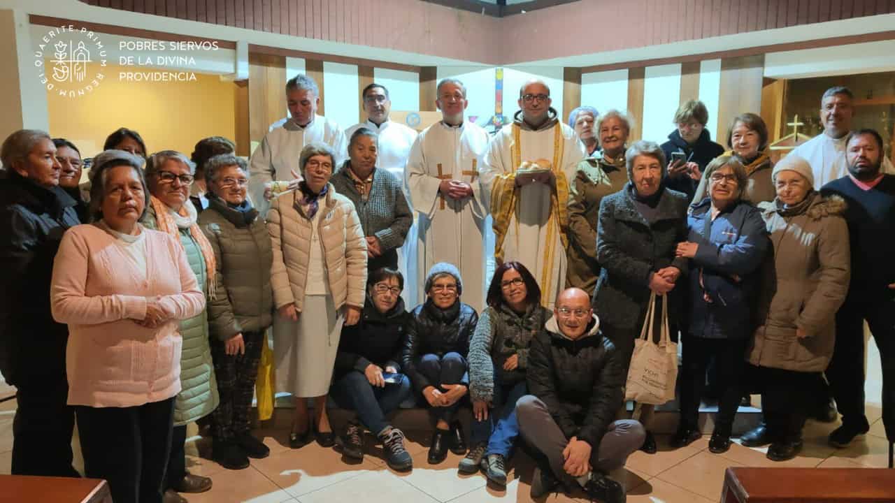 Delegación María Inmaculada recibe con alegría al Casante, P. Massimiliano Parrella